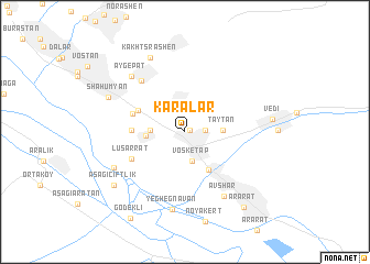 map of Karalar