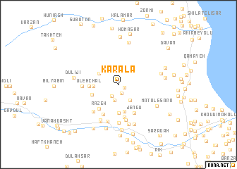 map of Karālā