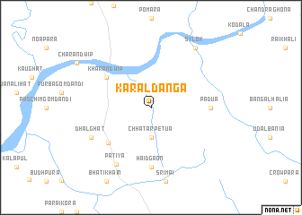 map of Karaldanga