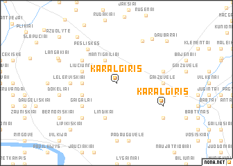 map of Karalgiris