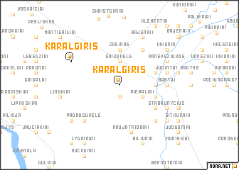 map of Karalgiris