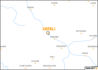 map of Karali