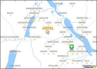 map of Karal