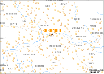 map of Karamani