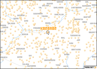 map of Karāmār