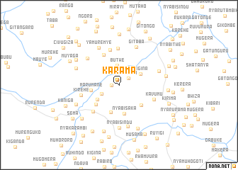 map of Karama