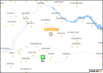 map of Karama