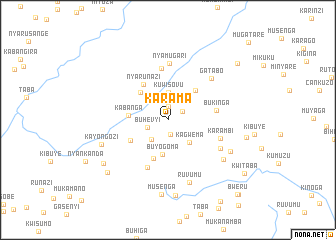 map of Karama