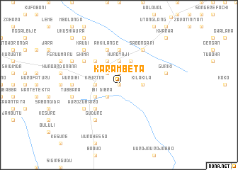 map of Karambeta