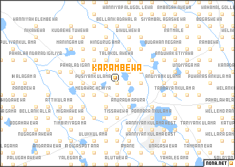 map of Karambewa