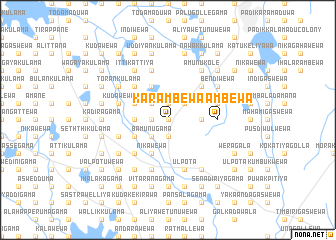 map of Karambewa