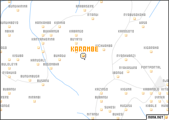 map of Karambe