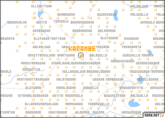map of Karambe