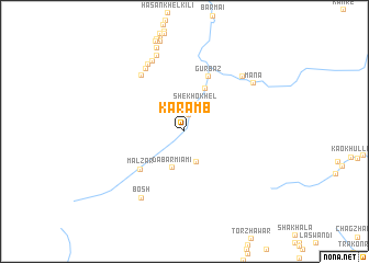 map of Karamb