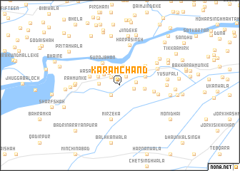 map of Karam Chand