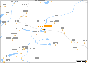 map of Karāmdād