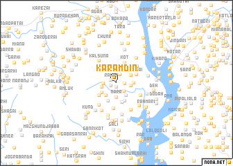 map of Karamdīn