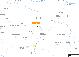 map of Karamelik