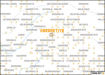 map of Karametiya