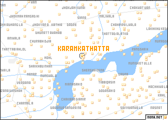 map of Karam ka Thatta