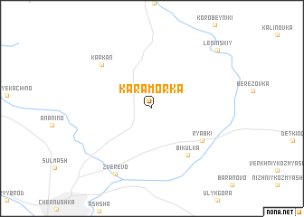 map of Karamorka