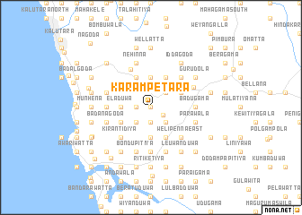 map of Karampetara