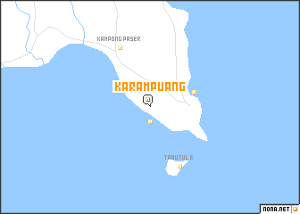 map of Karampuang