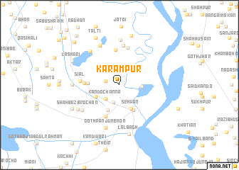 map of Karampur