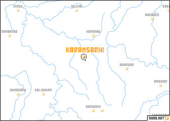 map of Karamsarik