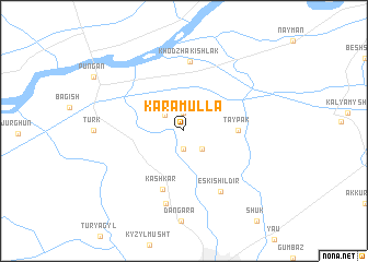 map of Karamulla