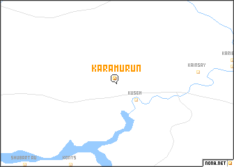 map of Karamurun