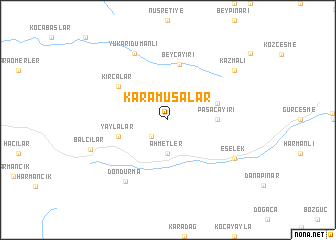 map of Karamusalar