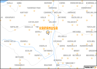 map of Karamusa