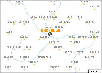 map of Karamusa