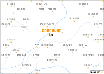 map of Karamusa