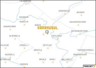 map of Karamusul