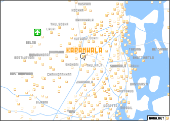 map of Karamwāla