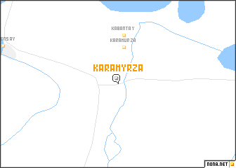 map of Karamyrza