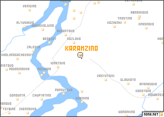 map of Karamzino