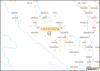 map of Karanara