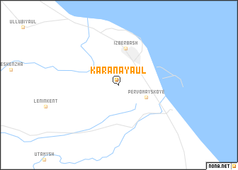 map of Karanayaul