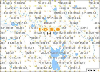 map of Karanbewa
