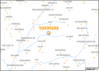 map of Karandaq