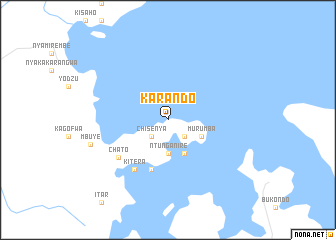map of Karando