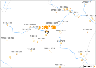 map of Karangai