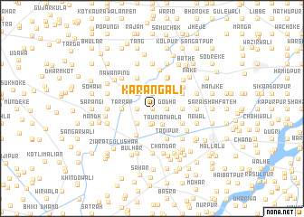 map of Karangali