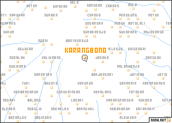 map of Karangbono