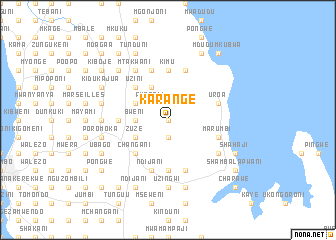 map of Karange