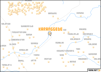 map of Karanggede