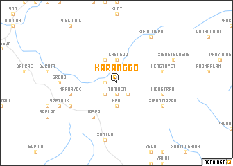 map of Karang Go